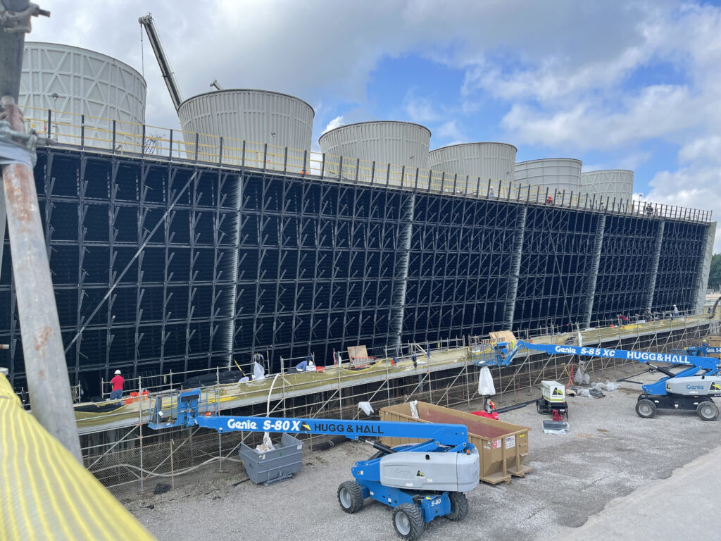 cooling tower installation