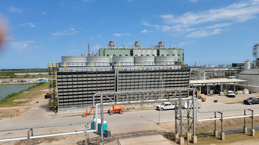 cooling tower installation